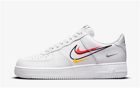 nike air force 1 wit met kleur|Air Force 1 wit .